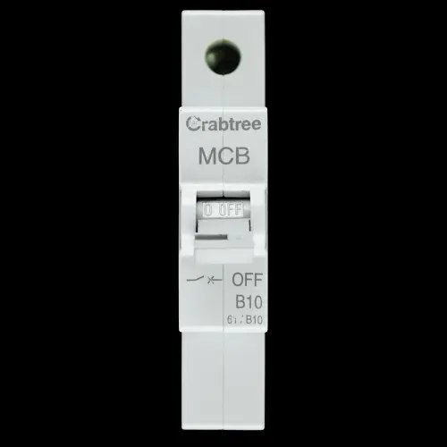 CRABTREE 10 AMP CURVE B 6kA MCB CIRCUIT BREAKER STARBREAKER 61/B10 G