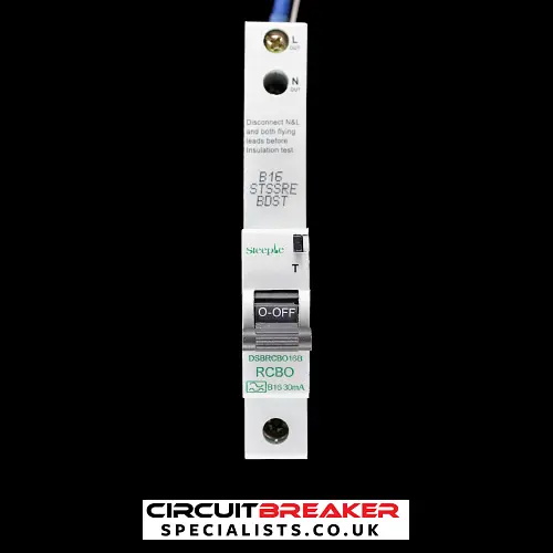 STEEPLE 16 AMP CURVE B 6kA 30mA RCBO TYPE A DSBRCBO16B
