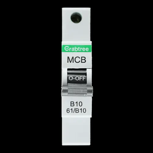 CRABTREE 10 AMP CURVE B 6kA MCB CIRCUIT BREAKER 61/B10 STARBREAKER
