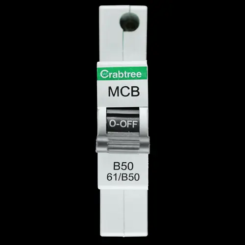 CRABTREE 50 AMP CURVE B 6kA MCB CIRCUIT BREAKER STARBREAKER 61/B50