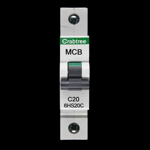 CRABTREE 20 AMP CURVE C 10kA MCB CIRCUIT BREAKER LOADSTAR 6HS20C BC