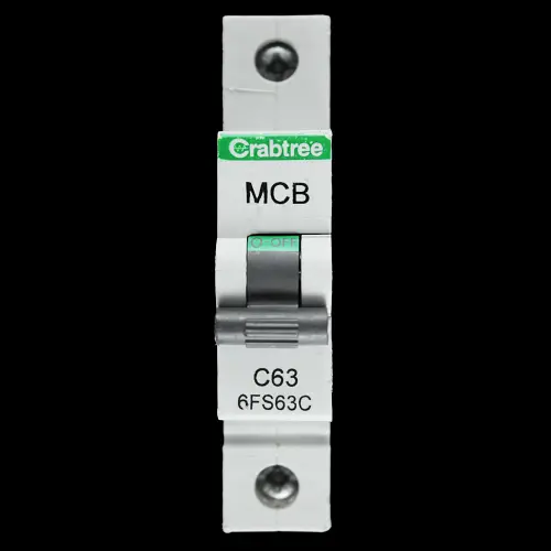 CRABTREE 63 AMP CURVE C 6kA MCB CIRCUIT BREAKER 6FS63C BC
