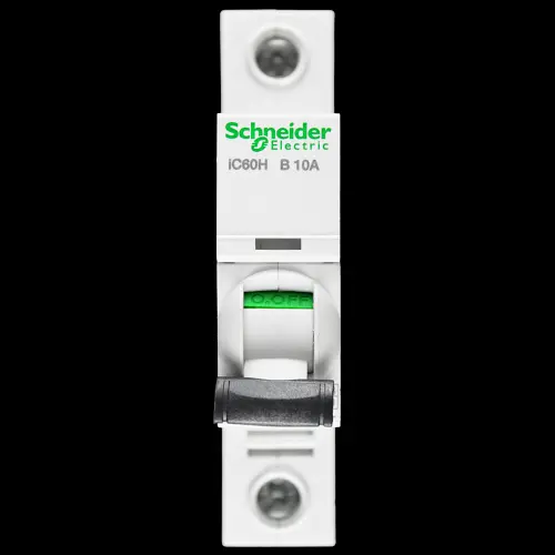 SCHNEIDER 10 AMP CURVE B 10kA MCB CIRCUIT BREAKER A9F83110 IC60H