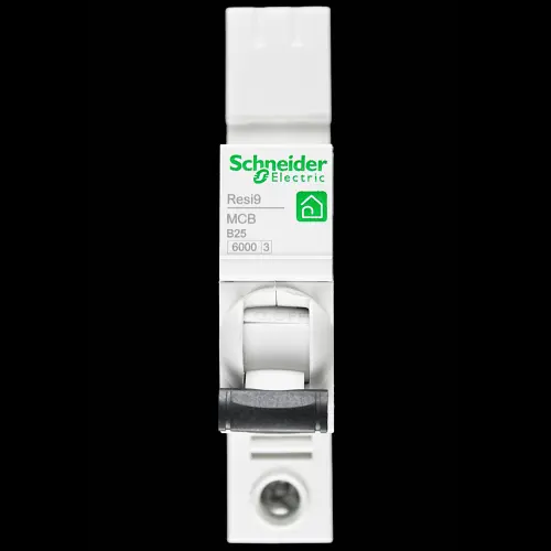 SCHNEIDER 25 AMP CURVE B 6kA MCB CIRCUIT BREAKER RESI9 R9F87125