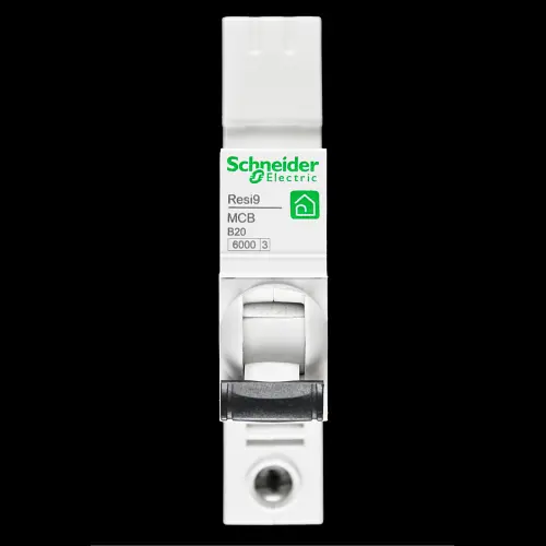 SCHNEIDER 20 AMP CURVE B 6kA MCB CIRCUIT BREAKER R9F87120 RESI9