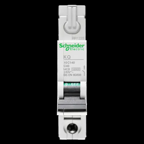 SCHNEIDER 40 AMP CURVE C 10kA MCB CIRCUIT BREAKER KQ 10C140