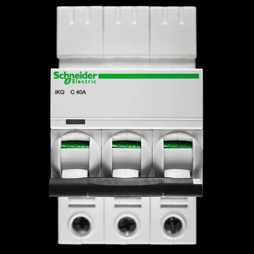 SCHNEIDER 40 AMP CURVE C 10kA TRIPLE POLE MCB CIRCUIT BREAKER IKQ A9F57340