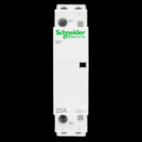 SCHNEIDER 25 AMP DOUBLE POLE NO CONTACTOR 230V COIL A9C20732