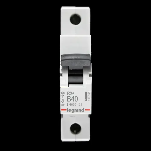 LEGRAND 40 AMP CURVE B 6kA MCB CIRCUIT BREAKER RX3 4197 56