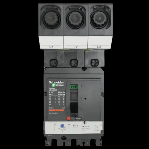 SCHNEIDER 125 AMP 36kA TRIPLE POLE MCCB MGP1253X NSX160F