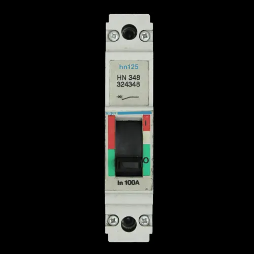 HAGER 100 AMP 16kA MCCB HN125 HN348 324348