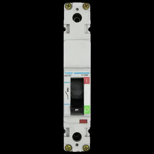 HAGER 63 AMP 16kA MCCB HD107 H125D