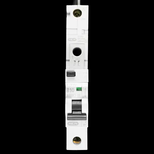 MEM EATON 10 AMP CURVE B 6kA 100mA TIME DELAY RCBO TYPE AC POD MR100D