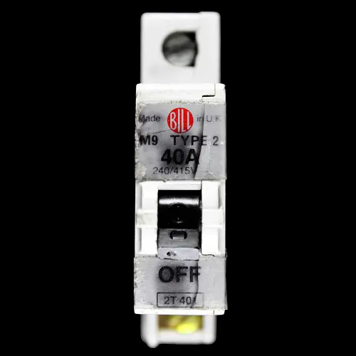 BILL 40 AMP TYPE 2 M9 MCB CIRCUIT BREAKER 2T401
