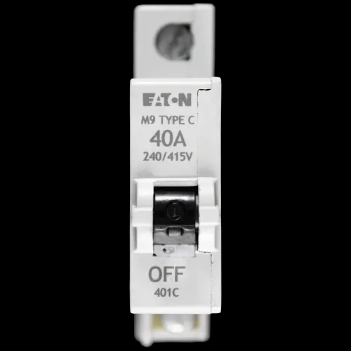EATON 40 AMP CURVE C M9 MCB CIRCUIT BREAKER 401C