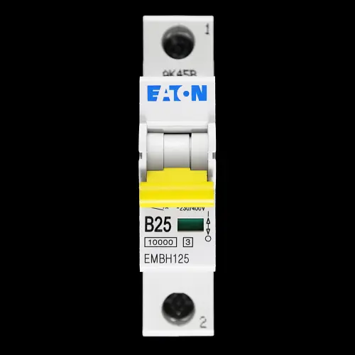 EATON 25 AMP CURVE B 10kA MCB CIRCUIT BREAKER EMBH125