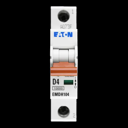 EATON 4 AMP CURVE D 10kA MCB CIRCUIT BREAKER EMDH104