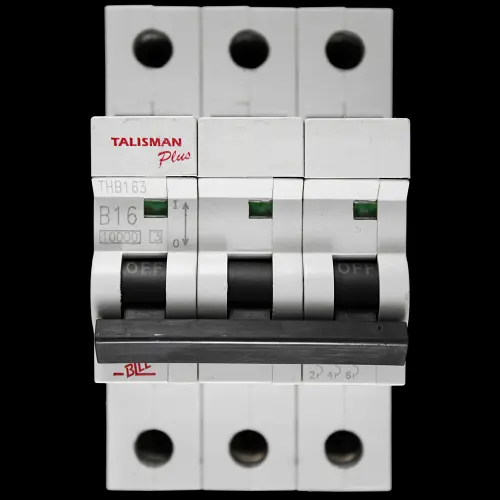 BILL 16 AMP CURVE B 10kA TRIPLE POLE MCB CIRCUIT BREAKER THB163
