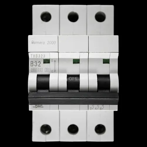 BILL 32 AMP CURVE B 10kA TRIPLE POLE MCB CIRCUIT BREAKER THB323
