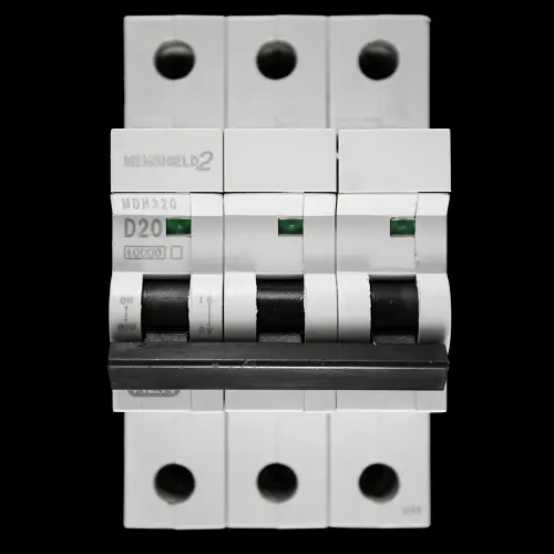 MEM EATON 20 AMP CURVE D 10kA TRIPLE POLE MCB CIRCUIT BREAKER MDH320