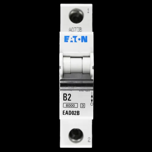EATON 2 AMP CURVE B 6kA MCB CIRCUIT BREAKER EAD02B