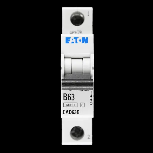 EATON 63 AMP CURVE B 6kA MCB CIRCUIT BREAKER EAD63B