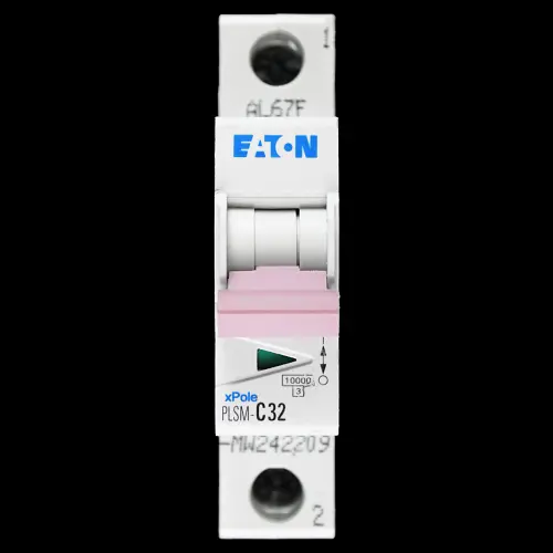 EATON 32 AMP CURVE C 10kA MCB CIRCUIT BREAKER XPOLE PLSM-C32-MW