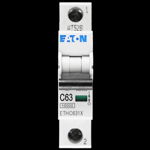 EATON 63 AMP CURVE C 10kA MCB CIRCUIT BREAKER ETHC631X