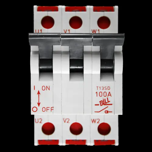 BILL 100 AMP TRIPLE POLE MAIN SWITCH DISCONNECTOR T13SD