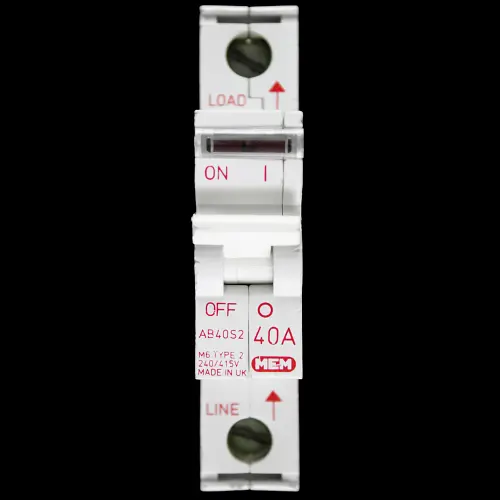 MEM TYPE 2 40 MCB M6 CIRCUIT BREAKER AB40S2 SL