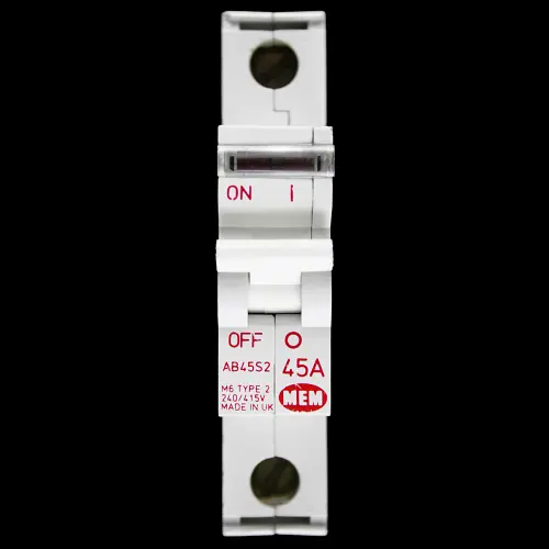 MEM TYPE 2 45 MCB M6 CIRCUIT BREAKER AB45S2 SL