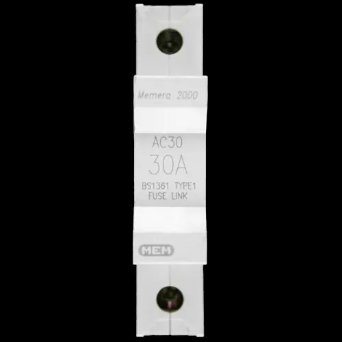 MEM 30 AMP TYPE 1 HRC FUSE LINK HOLDER CARRIER AC30