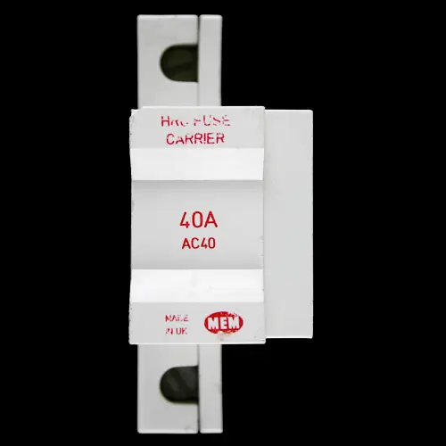 MEM 40 AMP HRC FUSE CARRIER AC40 RED