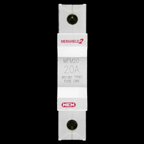 MEM 20 AMP TYPE 1 HRC FUSE LINK HOLDER CARRIER MFM20 USED | Circuit ...