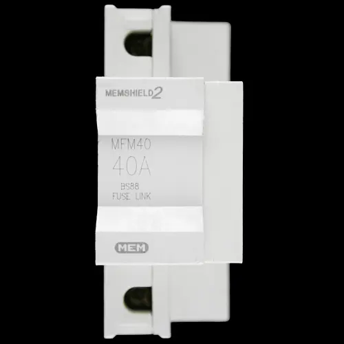 MEM 40 AMP HRC FUSE LINK HOLDER CARRIER MFM40