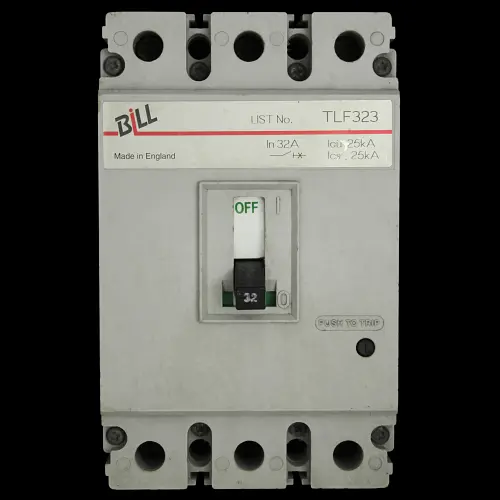 BILL 32 AMP 25kA TRIPLE POLE MCCB TLF323