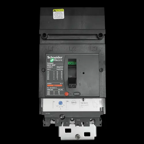 SCHNEIDER 160 AMP 36kA TRIPLE POLE MCCB NSX160F CNXAE34160 TM160D
