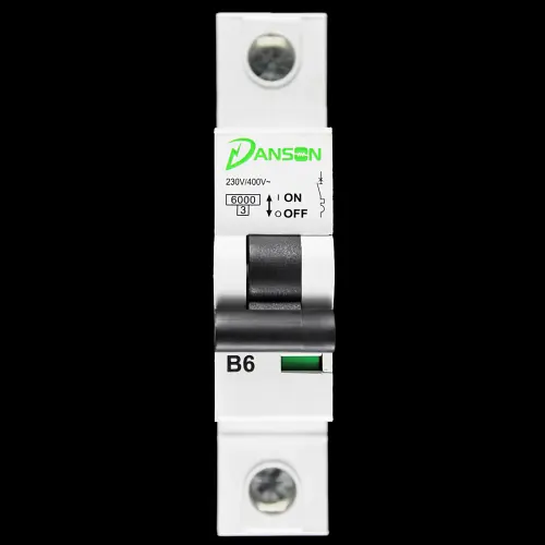DANSON 6 AMP CURVE B 6kA MCB CIRCUIT BREAKER