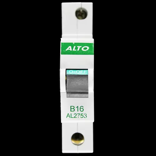 ALTO 16 AMP CURVE B 6kA MCB CIRCUIT BREAKER AL2753 RED CLIP