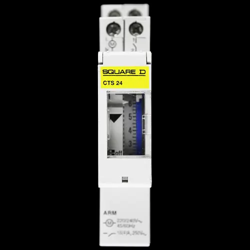 SQUARE D 24H ANALOGUE MECHANICAL TIME SWITCH 220/240V CTS24