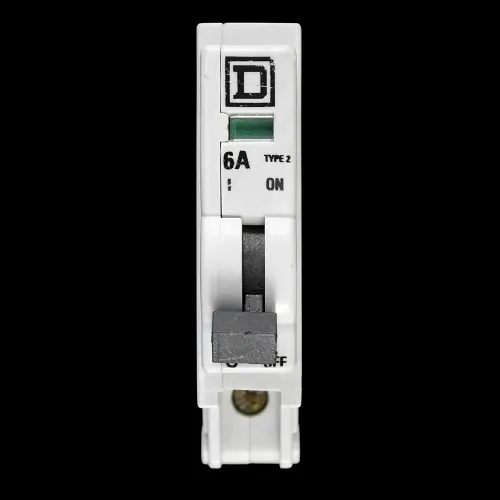 SQUARE D 6 AMP TYPE 2 M6 MCB CIRCUIT BREAKER QOE