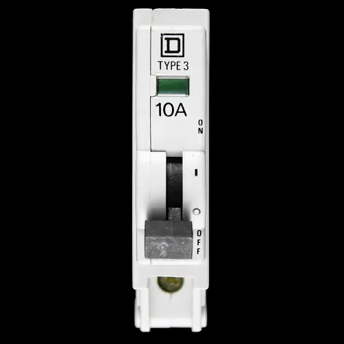 SQUARE D 10 AMP TYPE 3 M9 MCB CIRCUIT BREAKER QOE QO-E