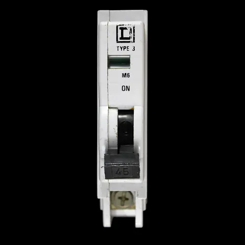 SQUARE D 45 AMP TYPE 3 M6 MCB CIRCUIT BREAKER QOE