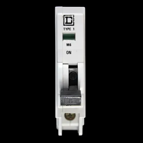 SQUARE D 6 AMP TYPE 1 M6 MCB CIRCUIT BREAKER QOE