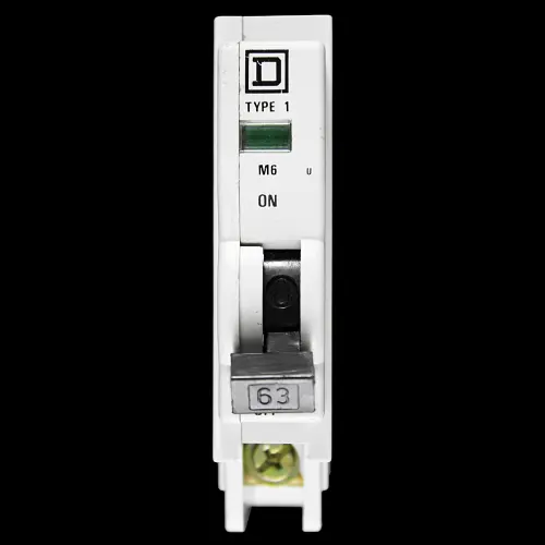 SQUARE D 63 AMP TYPE 1 M6 MCB CIRCUIT BREAKER QOE