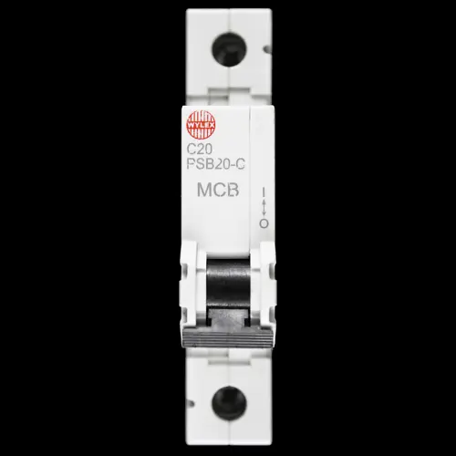 WYLEX 20 AMP CURVE C 10kA MCB CIRCUIT BREAKER PSB20-C