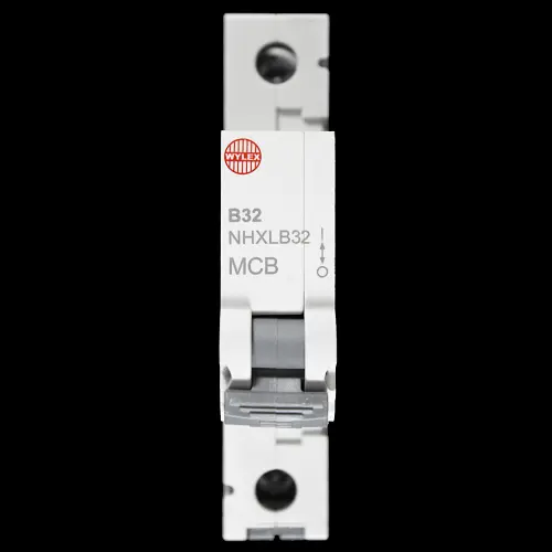 WYLEX 32 AMP CURVE B 6kA MCB CIRCUIT BREAKER NHXLB32