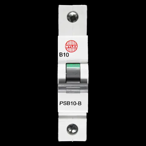 WYLEX 10 AMP CURVE B 10kA MCB CIRCUIT BREAKER PSB10-B BC