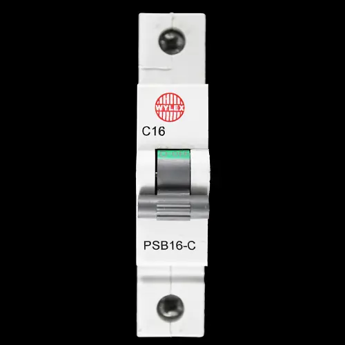 WYLEX 16 AMP CURVE C 10kA MCB CIRCUIT BREAKER PSB16-C BC