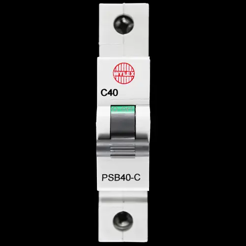 WYLEX 40 AMP CURVE C 10kA MCB CIRCUIT BREAKER PSB40-C BC